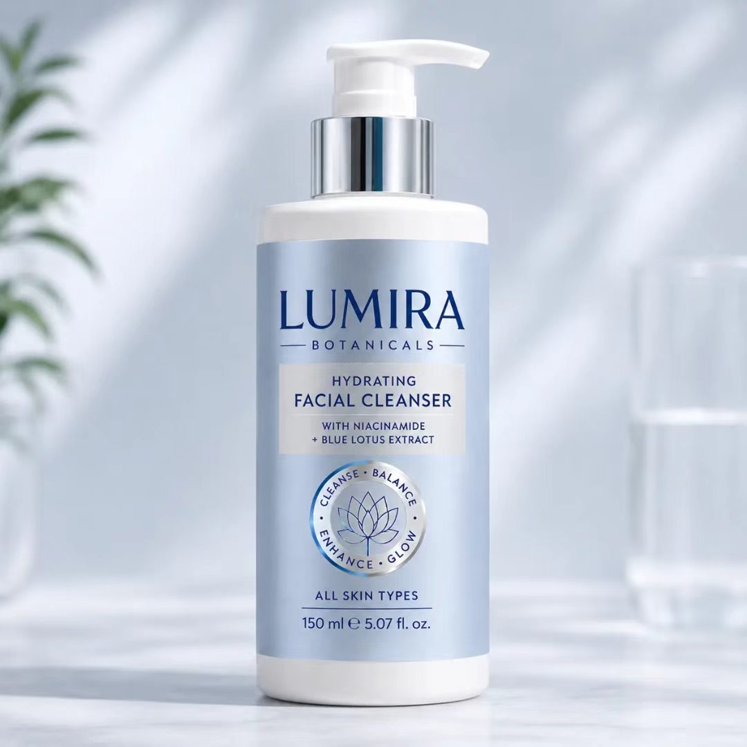 Luxury Skincare Cleanser - Etichetta Metallica BOPP Personalizzata di Lusso