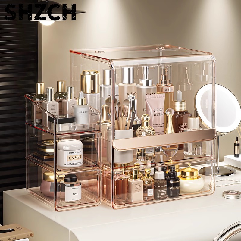 Luxury Skincare Collection - Organizzatore Cosmetico di Lusso in Acrilico,
