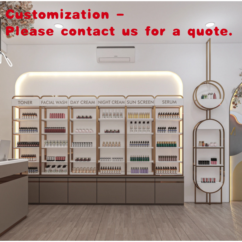 Luxury High End Skincare - personalizzato. Vetrina di lusso elegante di
