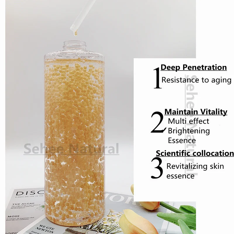 Luxury Skincare Serum - 1000ml Oro Roe Essenza Idratante Schiarente