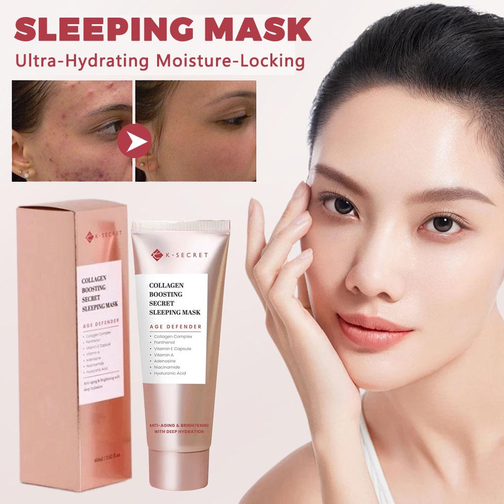 Luxury High End Skincare - K-SECRET Maschera per dormire al collagene
