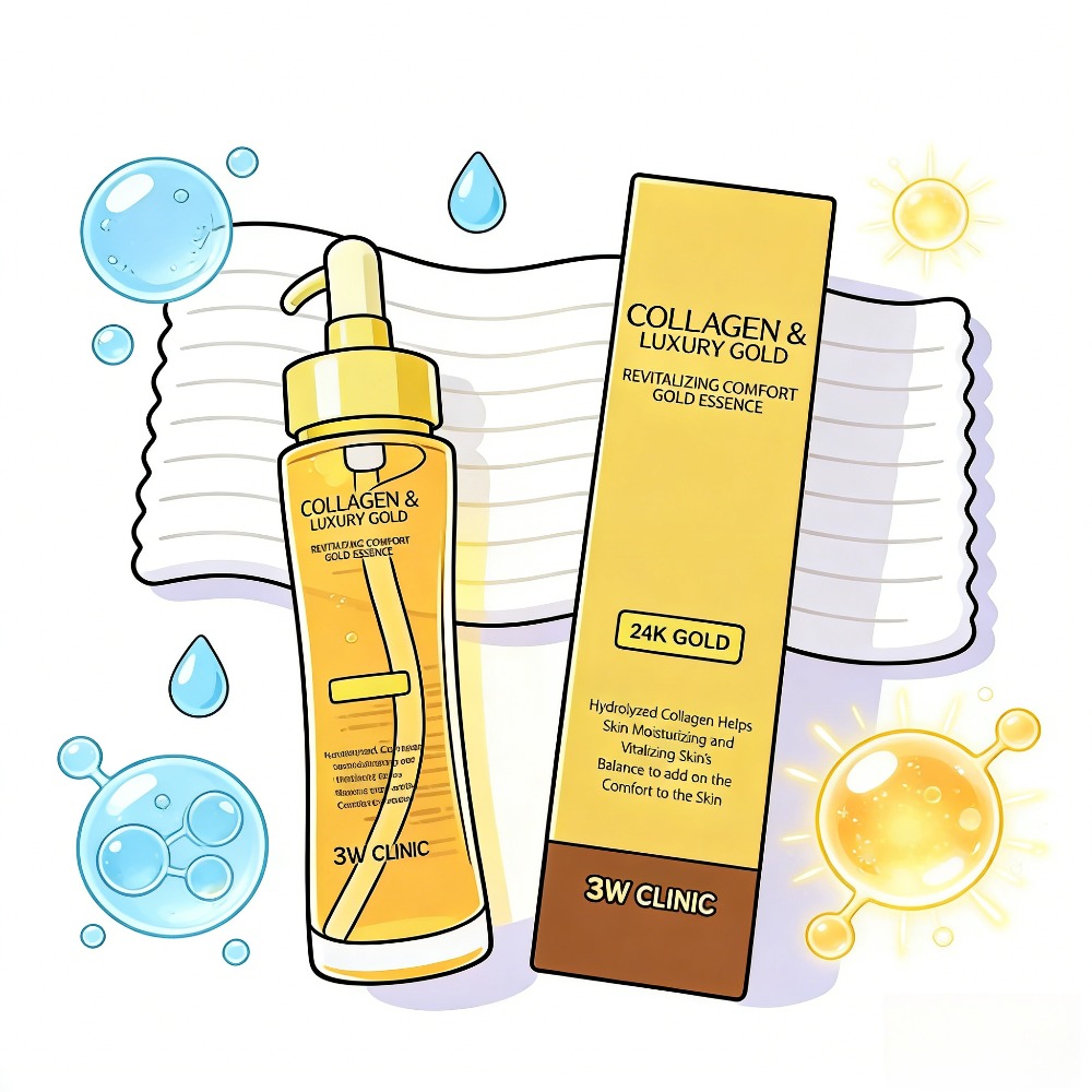 3WCLINIC Collagene e Essenza d - Luxury Skincare Serum recensione e prezzo